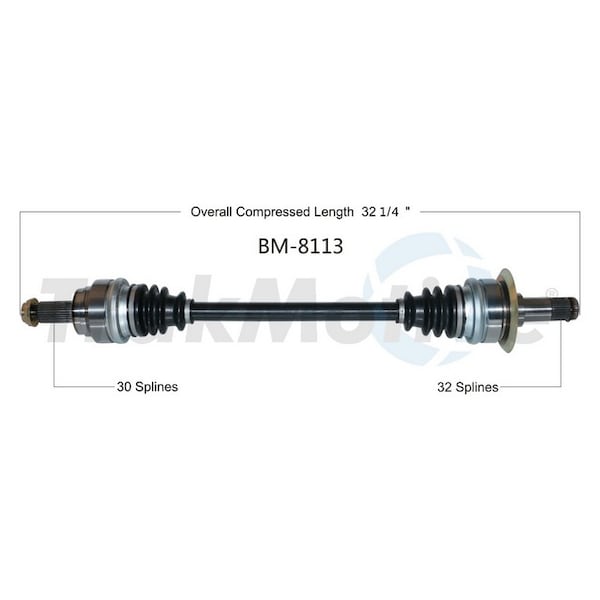Surtrack Axle Cv Axle Shaft, Bm-8113 BM-8113 - main